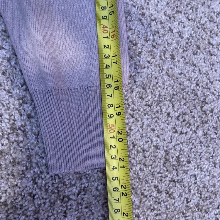 New 99$ WAYF Romper Sand Beige Knit Long-Sleeve Buttoned Collared | M - Image 6