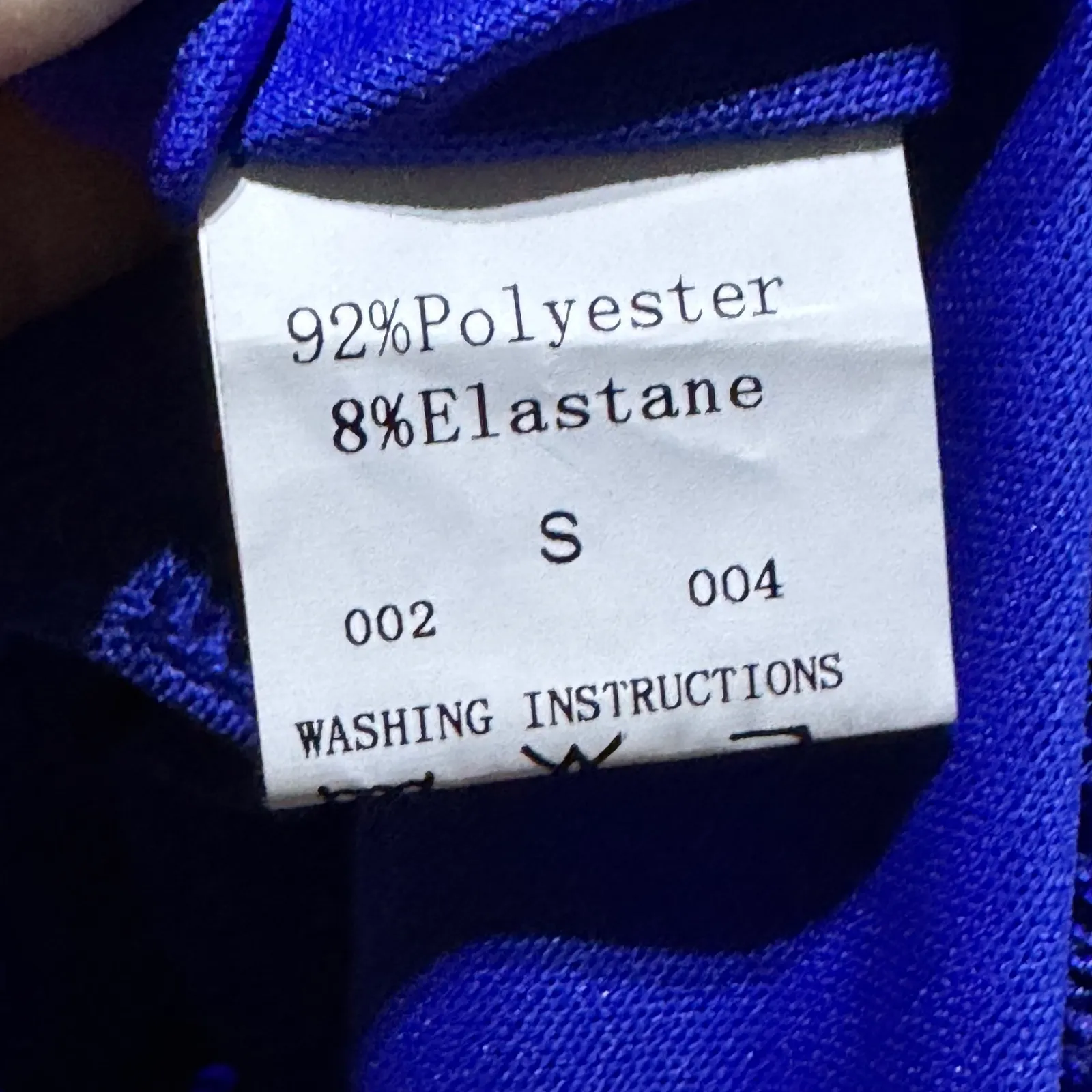 Sparkling Royal Blue Sequin V Neck Spaghetti Strap Bodysuit Women's - Image 11