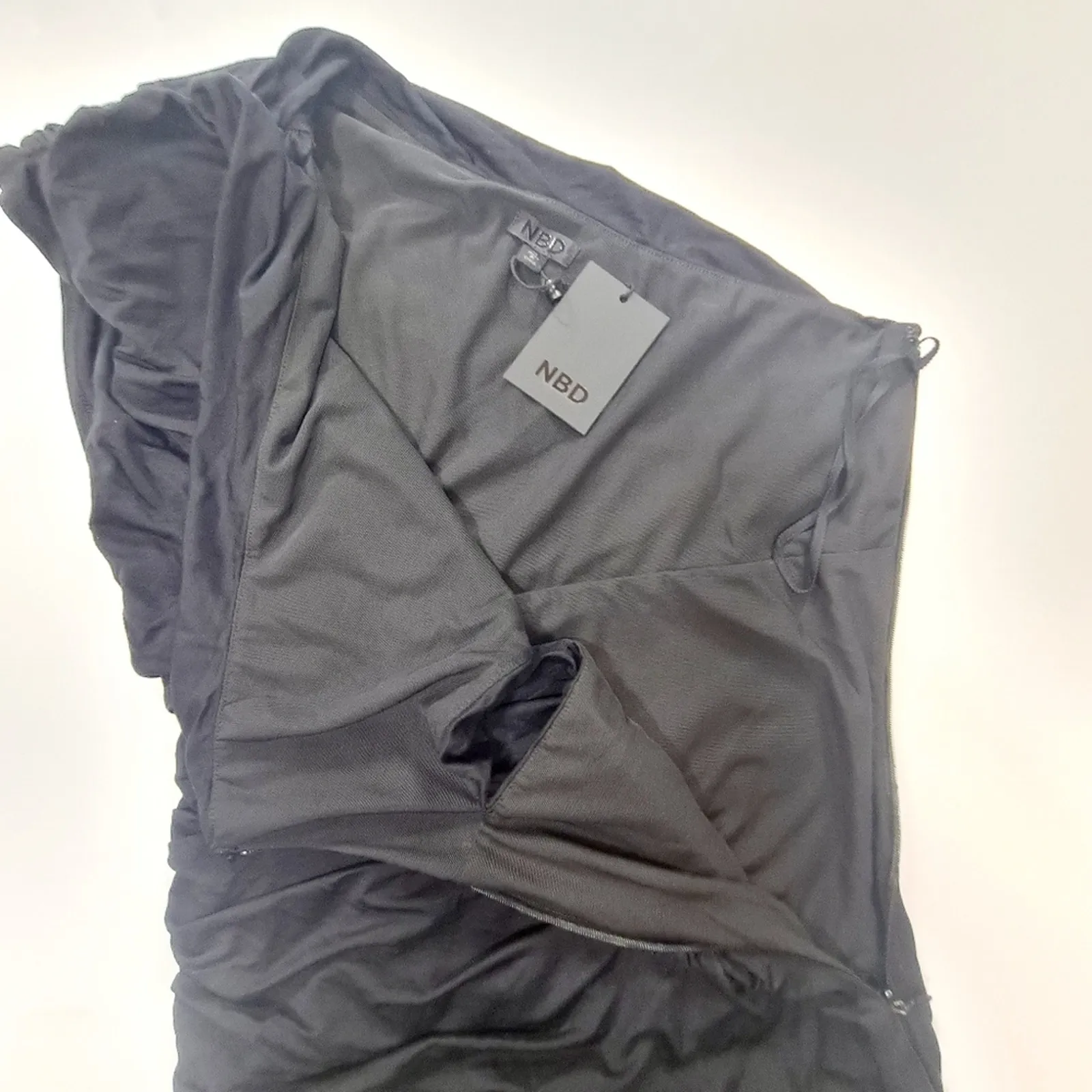 NBD Blanca Mini Dress in Black Medium - Image 7