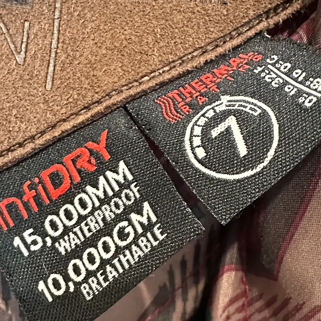 686 Parklan Women's Heathered Ski & Snow Jacket with Faux Fur Trim sz medium Gray - Image 4