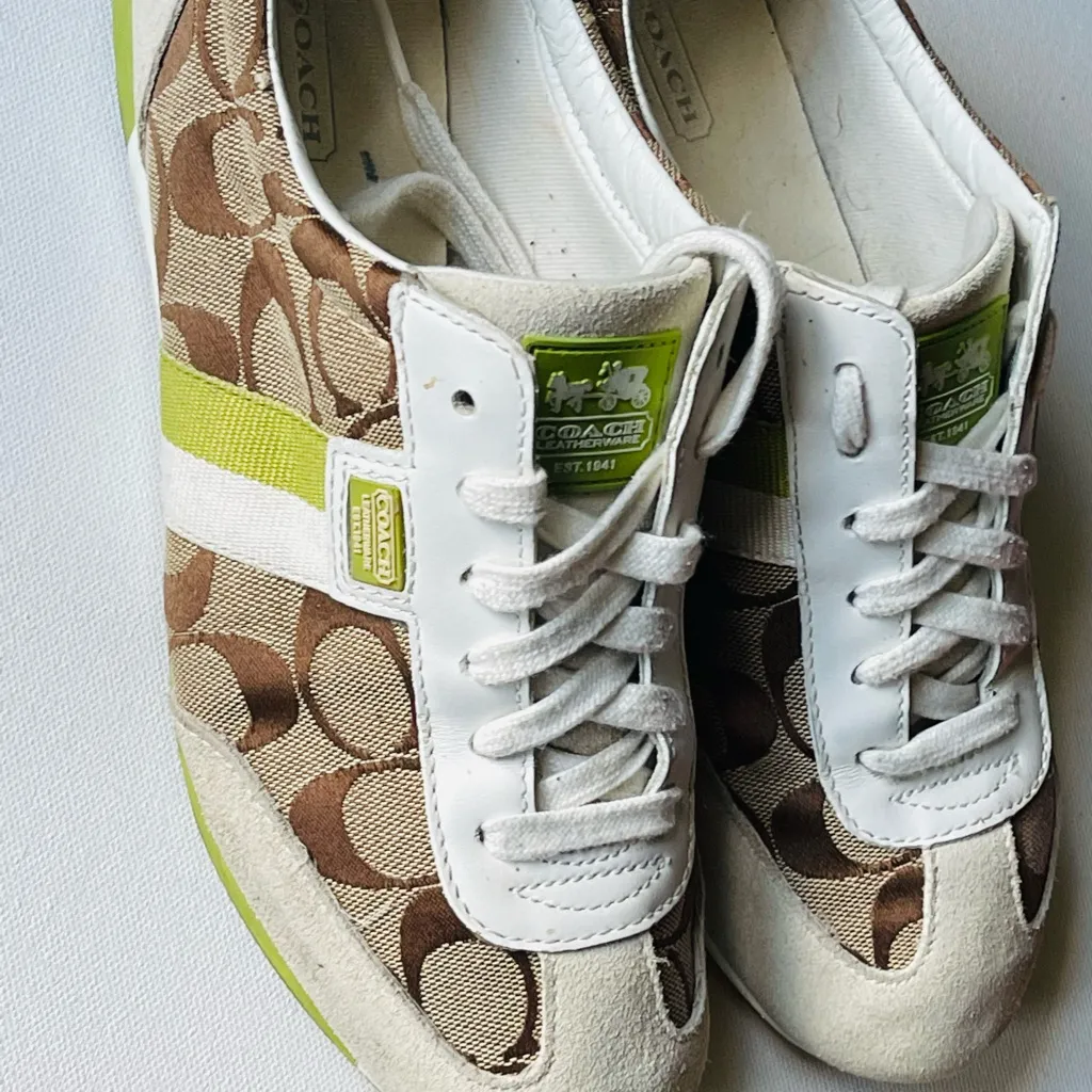 Coach “Boyle” signature “C” sneaker casual shoes womens - Image 3