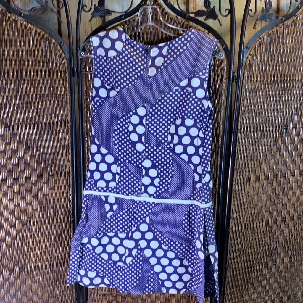 Vintage 1950’s/60’s Blue Sleeveless Romper Size S - Image 4