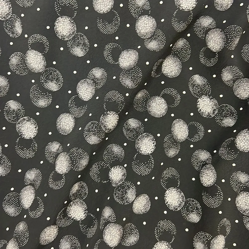 Vintage Tail Tech Full Zip Water Droplet Black and White Bomber Tennis Jacket Size M - Image 8