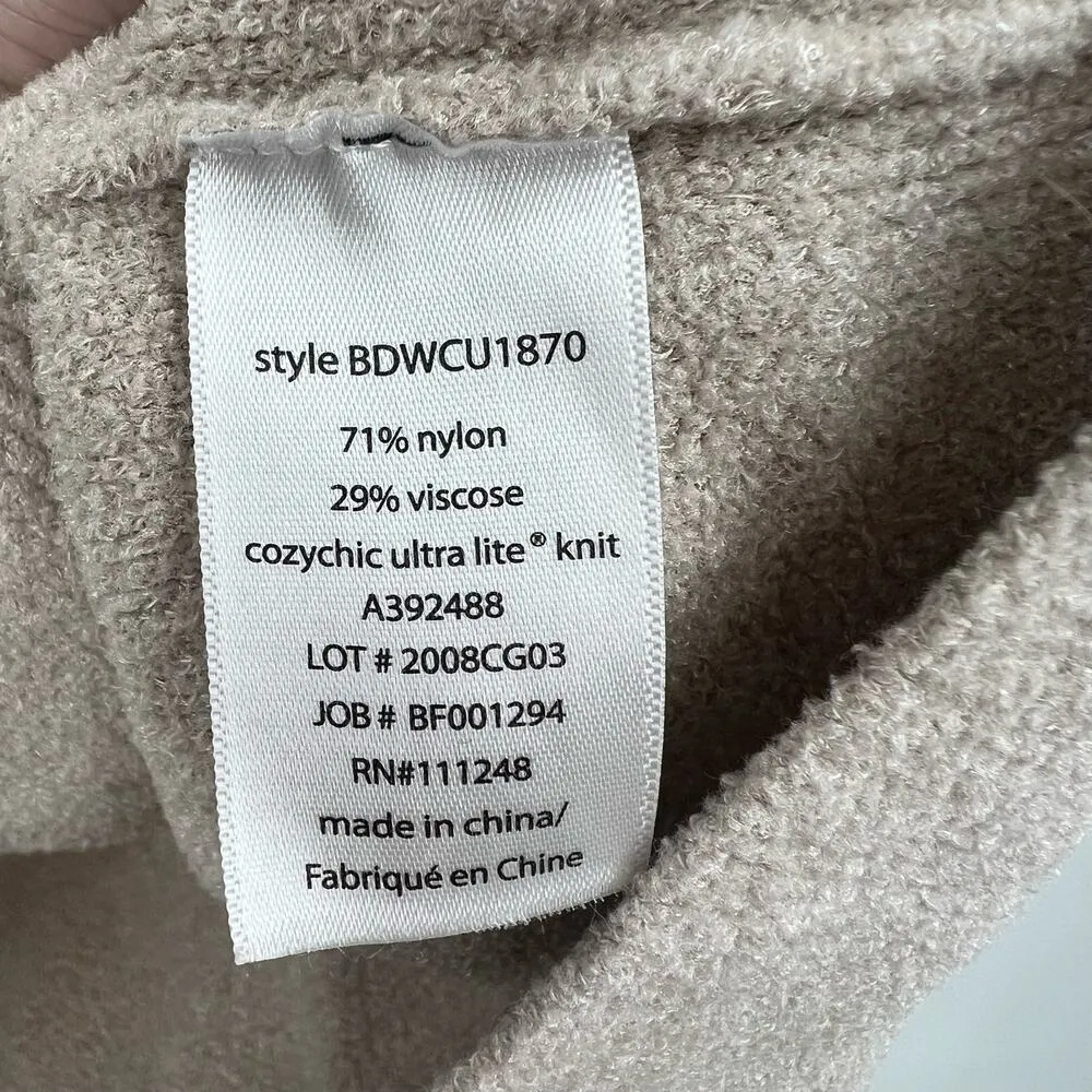 Barefoot Dreams Cozy Chic Slouchy Ocean Reef Pullover warm Sweater size medium - Image 8