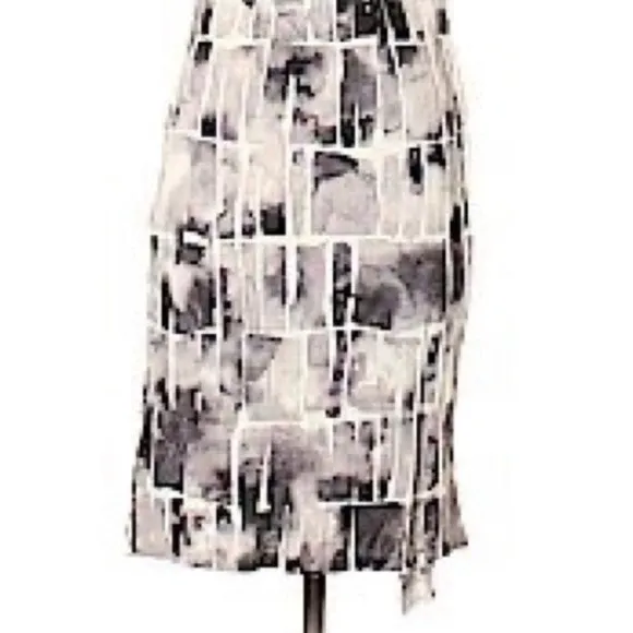 Simply Vera by Vera Wang geometric layered sheath dress size XS - Image 4