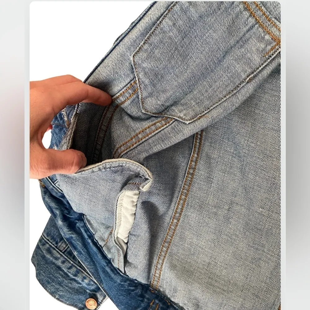 MADEWELL The Jean Jacket Classic Denim SOLD OUT Medium - Image 10