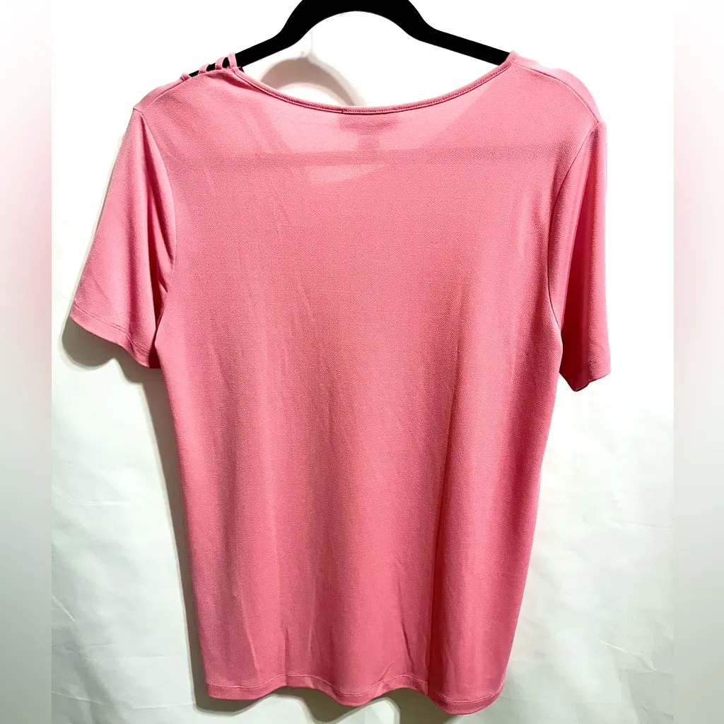 Charlie Paige Blouse Pink Women’s Size Small/Petitie NWT - Image 2