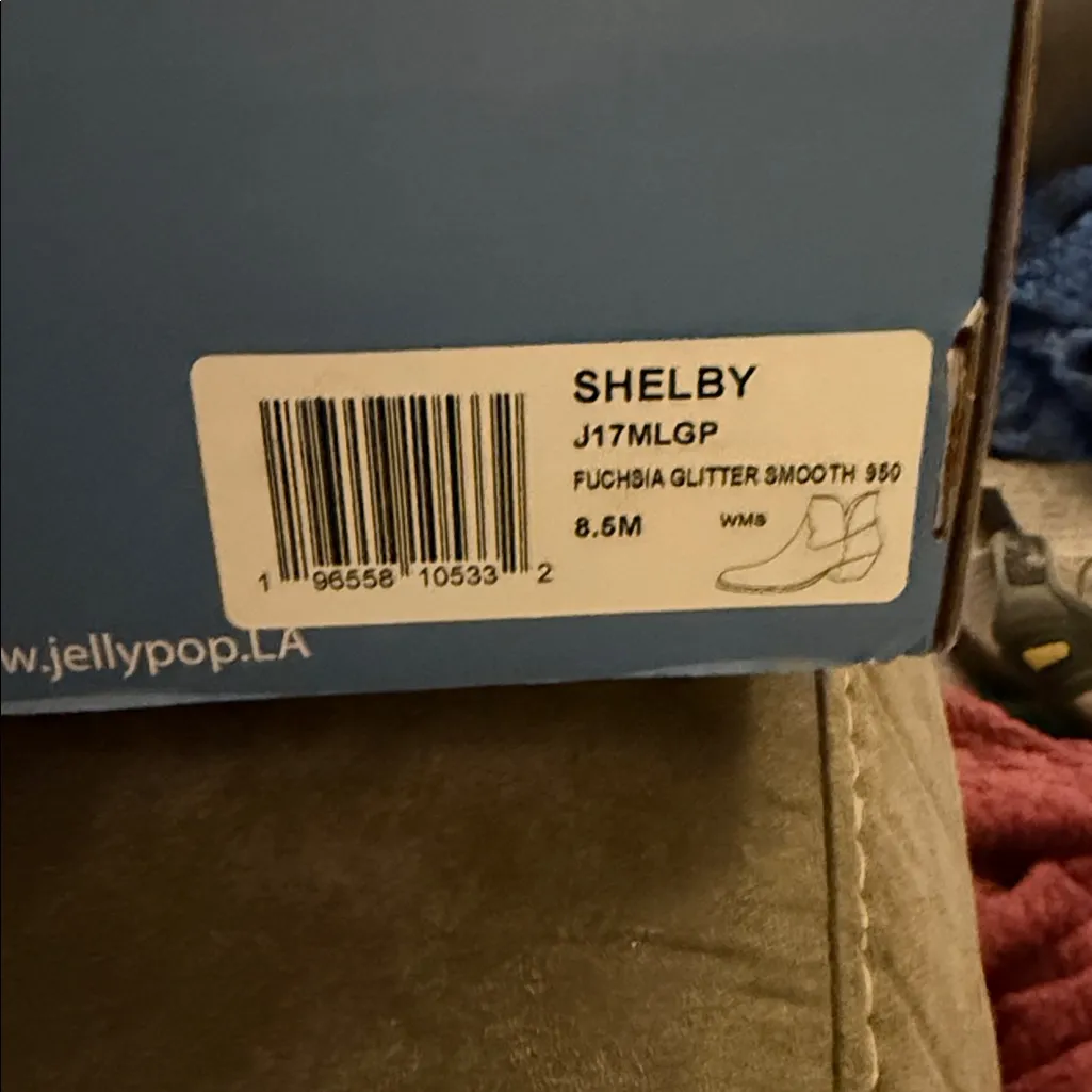 Jellypop Women's Sparkle Ankle Boots - Fuchsia - Image 5