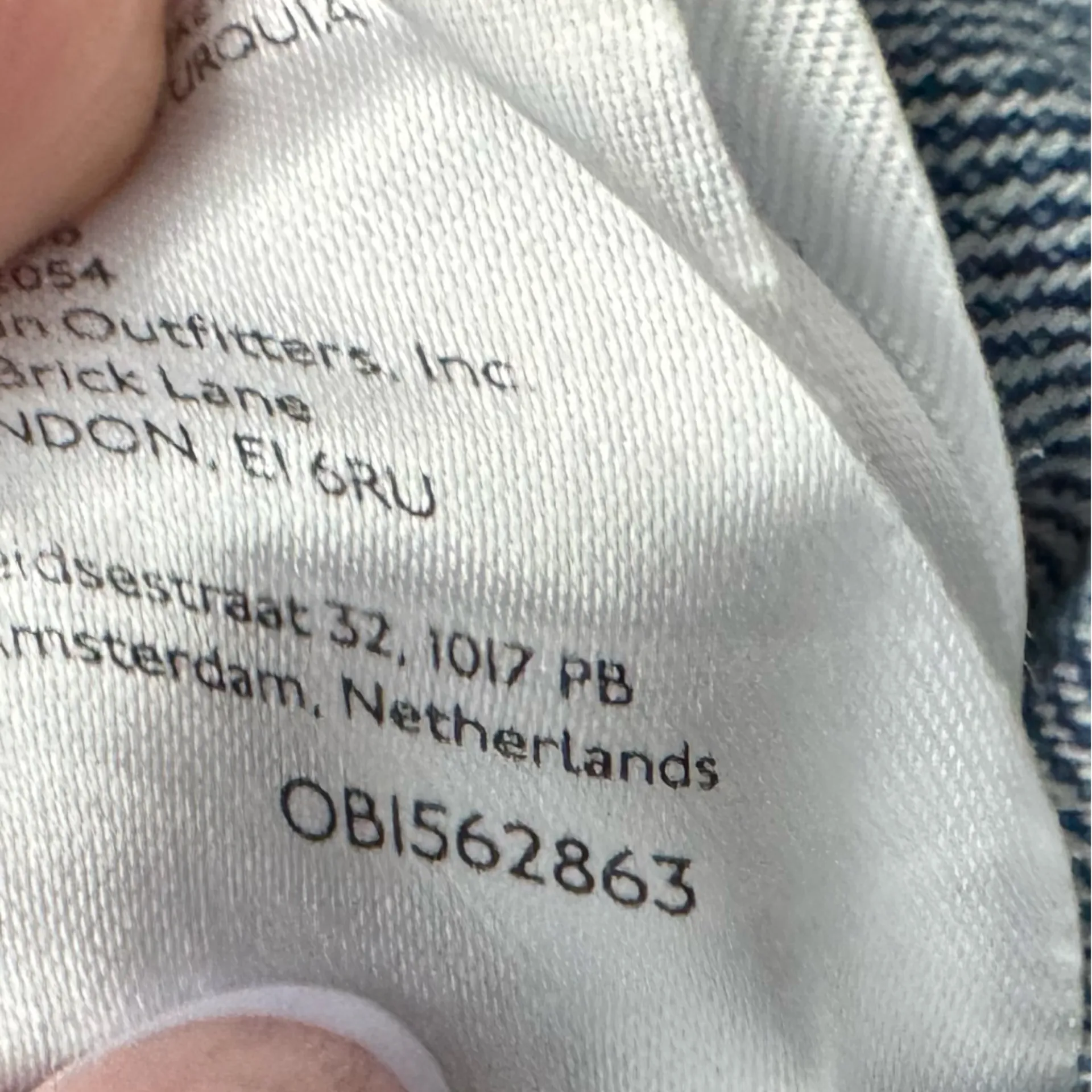 Free People Marx Slouch Denim Cargo Utility Jeans Sz 27 in‎ Bluebell - Image 13