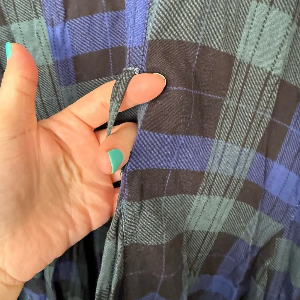 Torrid Women’s 3X Plaid Twill Trench Coat No Belt New - Image 6