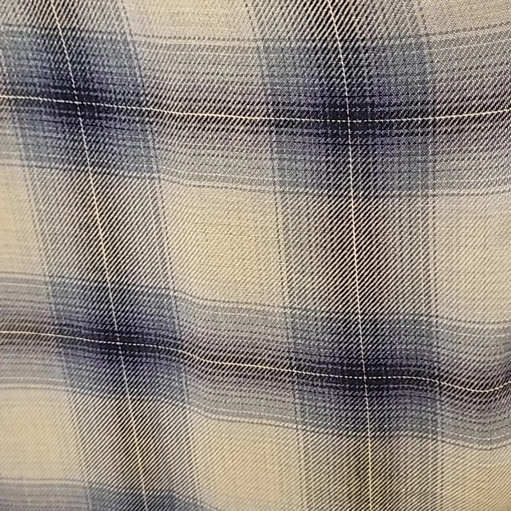 💕RAILS💕 Plaid Button Down Shirt ~ Blue White Gray Large L NWT - Image 5