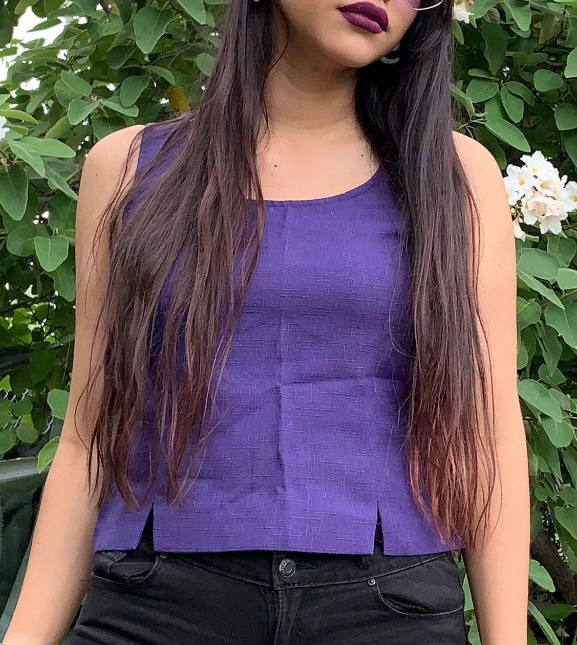 Perceptions purple top - Image 2