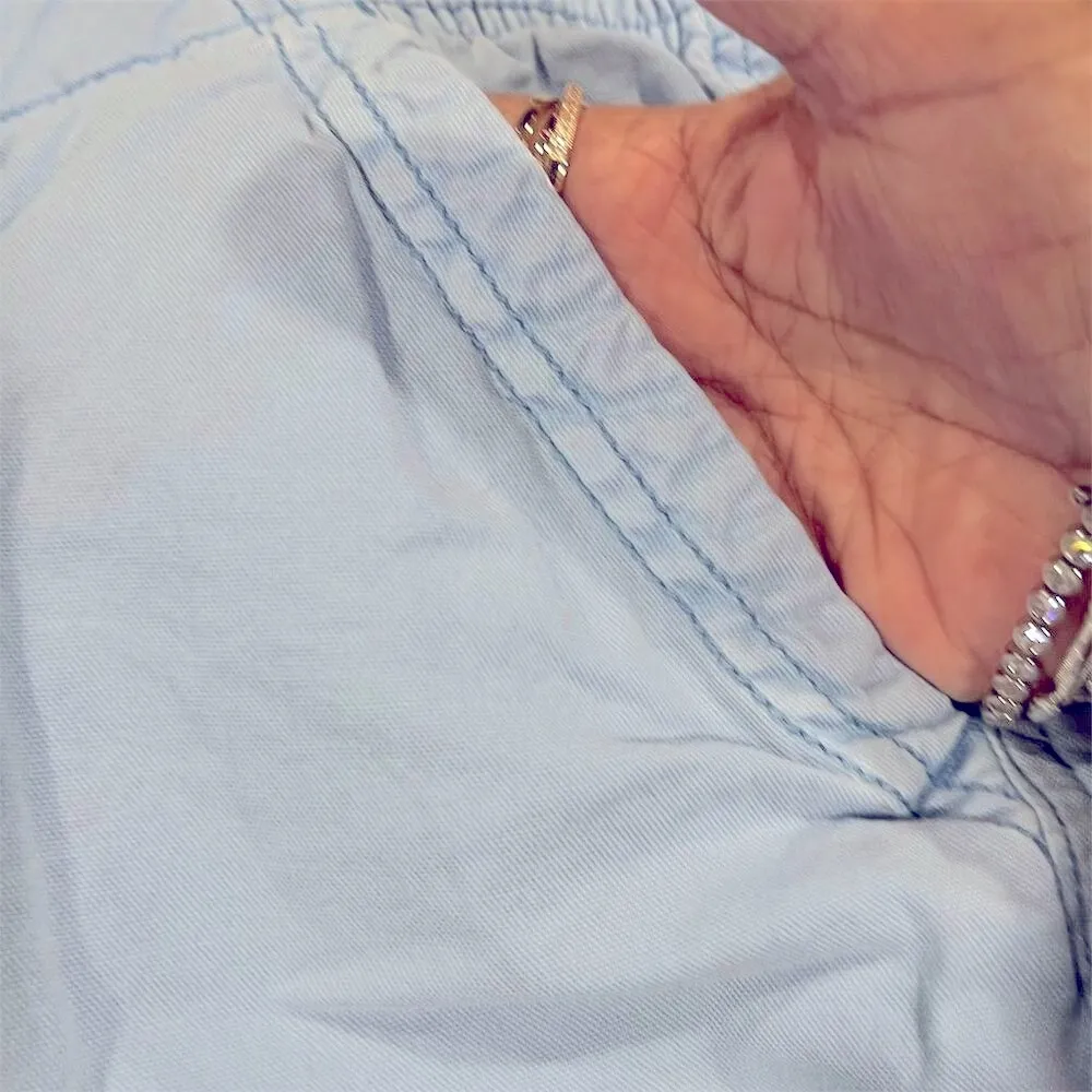 Sonoma Women's Utility Shorts XL Gray Casual Mid Rise Elastic Waist - Image 4