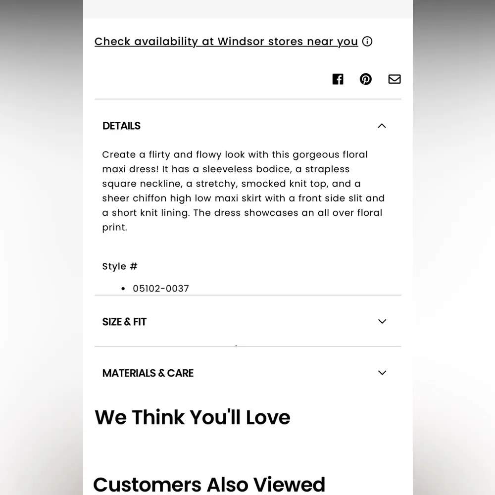 Flowy In Floral Maxi Dress - Image 9