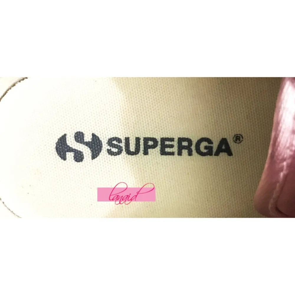 2750 Cotmetu Pink Metallic Shiny Sparkly Glittery Low-Top Shoes Sneakers - Image 8