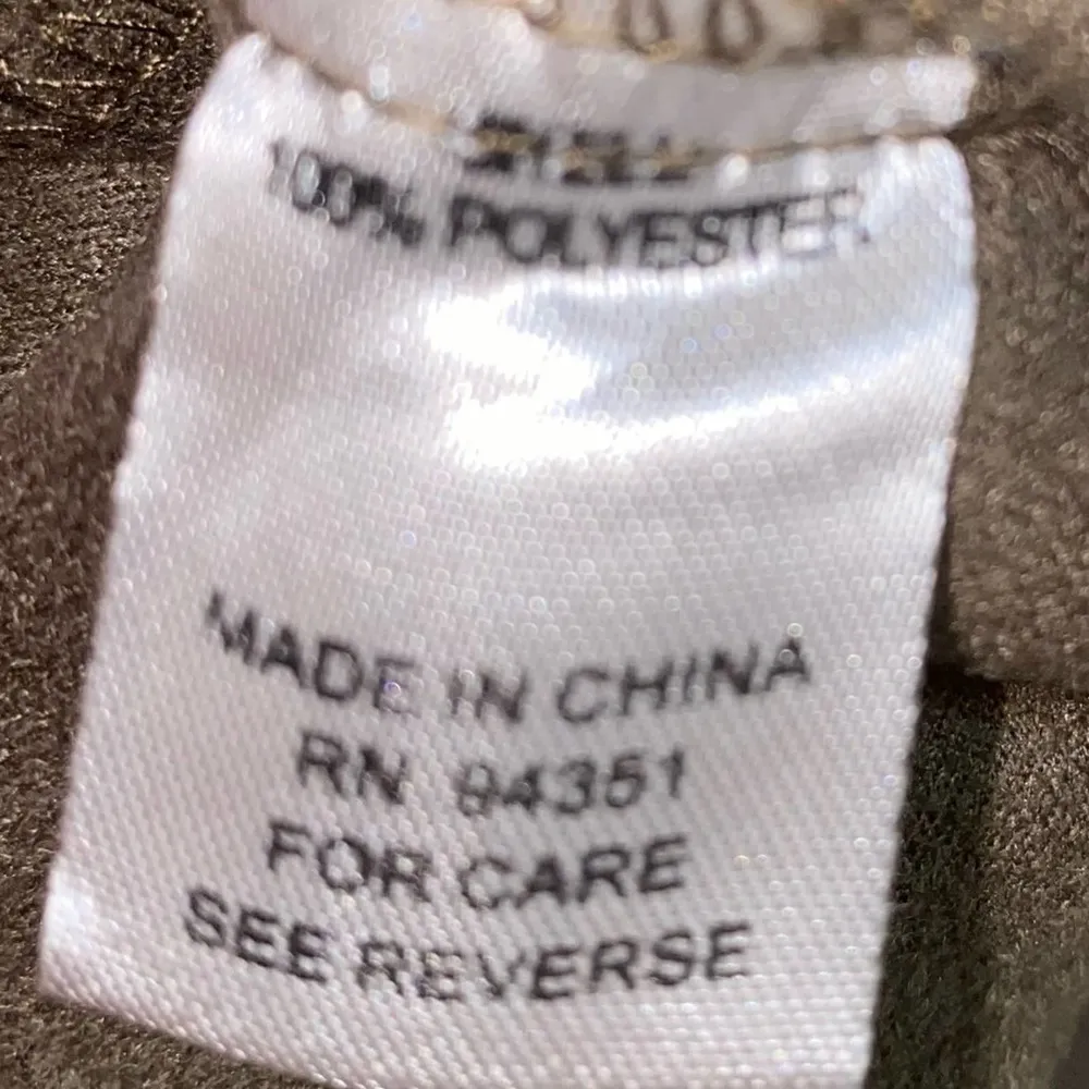 Joy Joy  Fitted Biker Moto Style Peplum Ruffle hem jacket faux leather front sz S - Image 100