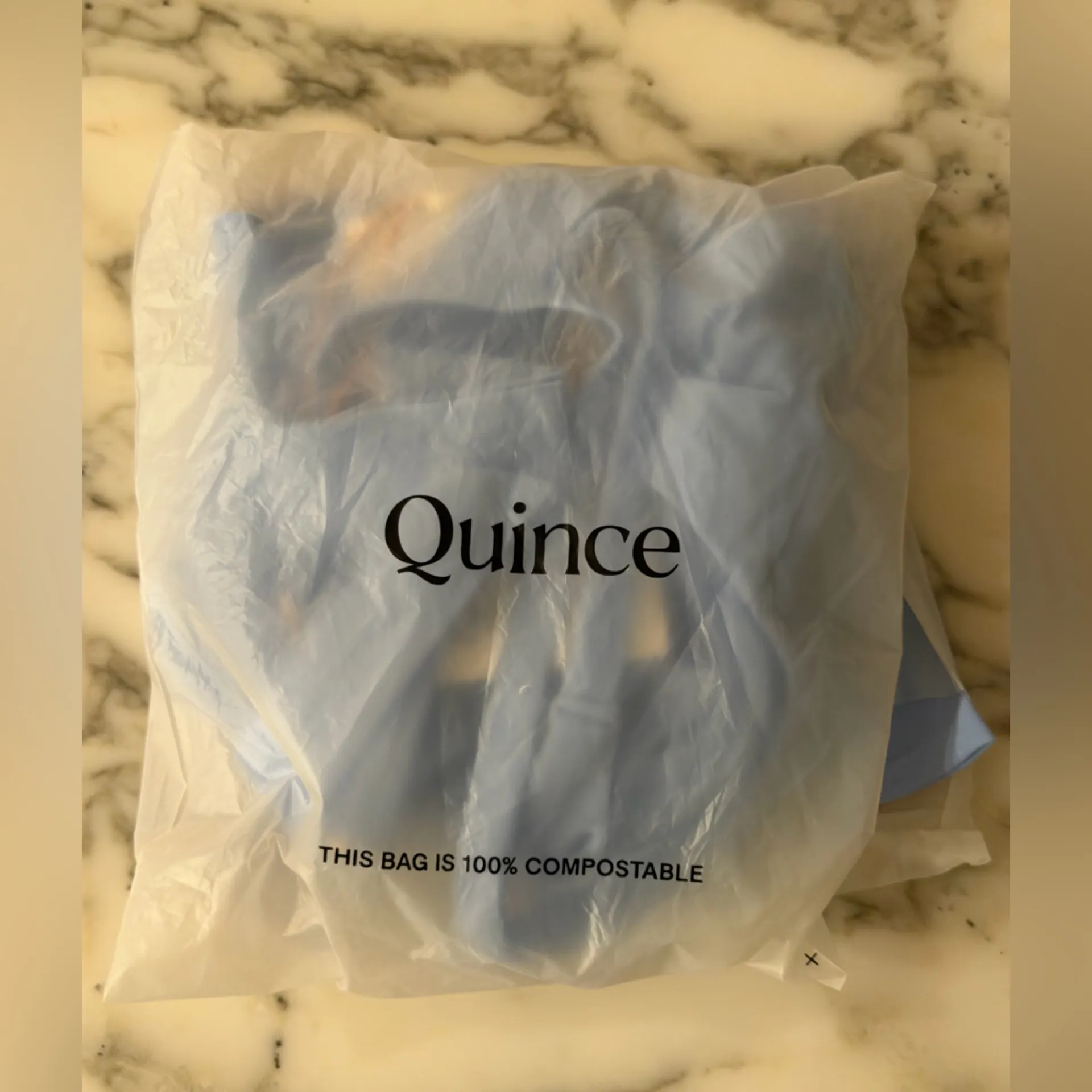 NWT Quince Women's Clear Blue Sky Scoop Neck Bikini Top Sz S - Sold out online - Image 6