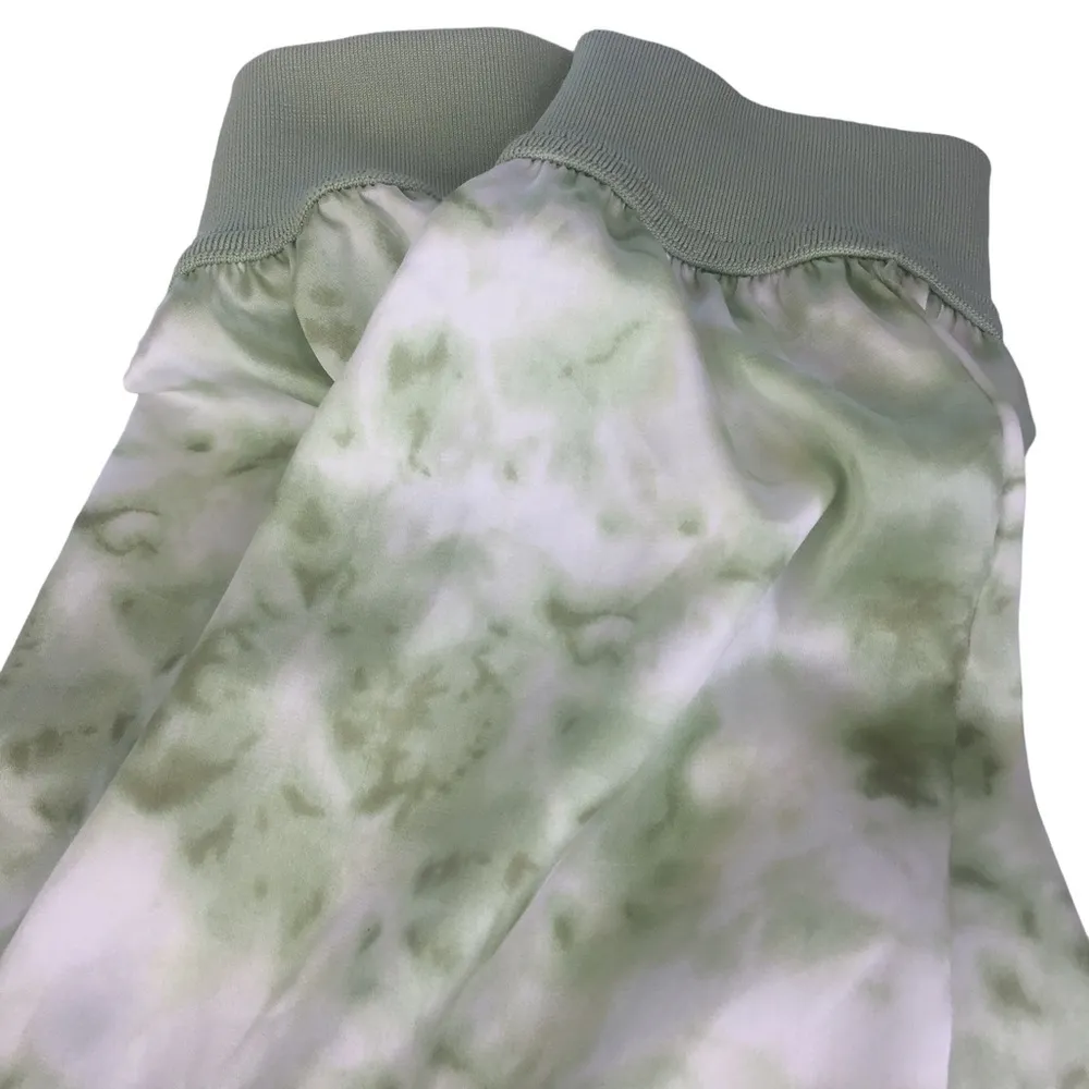 New Urban Outfitters Out From Under Hansel Tie Dye Joggers Green Harem Medium - Image 8