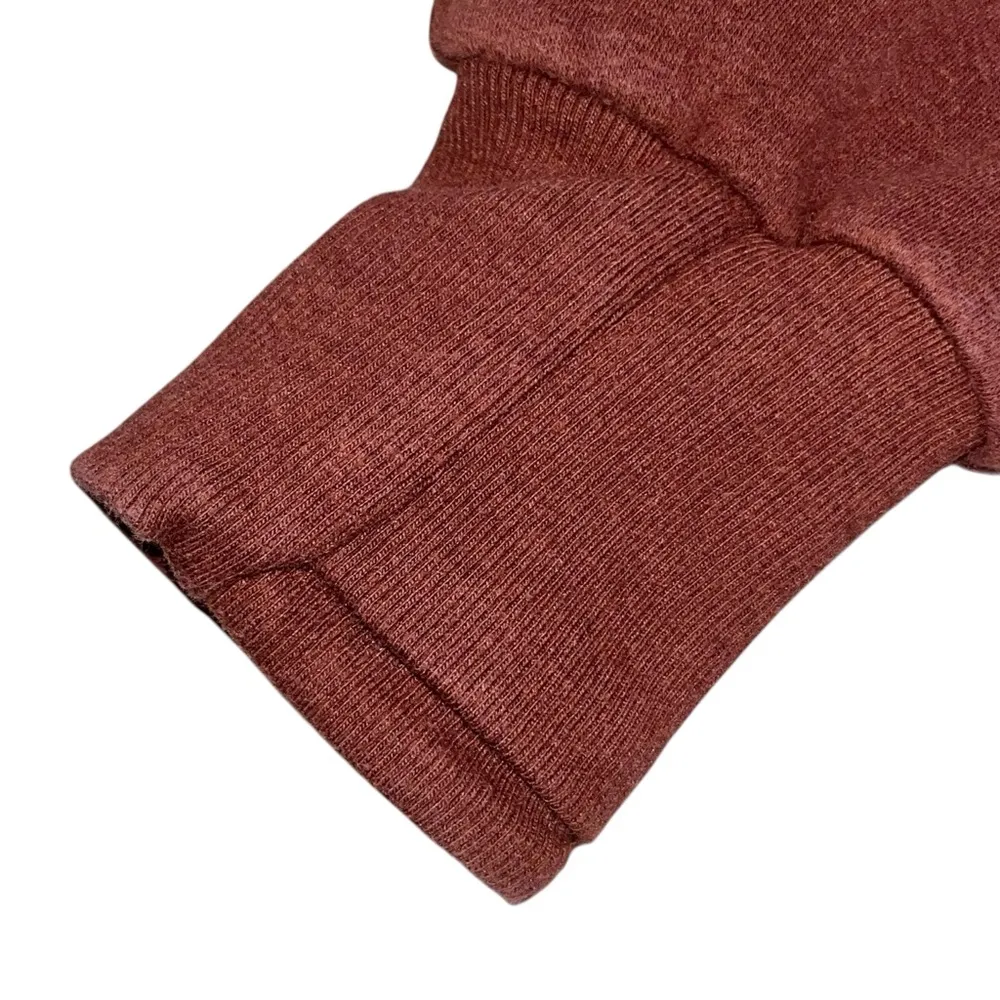 Athleta Brown Fleece Retroplush Wrap Shrug size XXS - Image 7