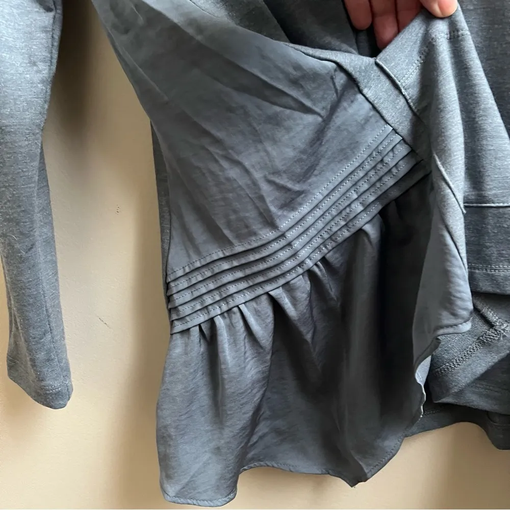 Logo Lounge grey slate knit oversized cardigan Size XXS - Image 7