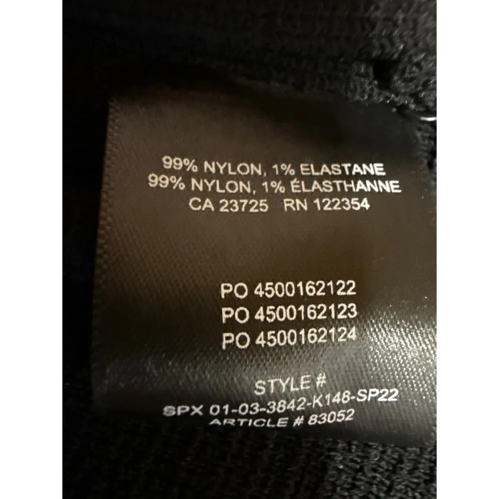 Aritzia Babaton Black Rib Knit Sleeveless Cami Camisole Bralette Tank Top Size S - Image 4