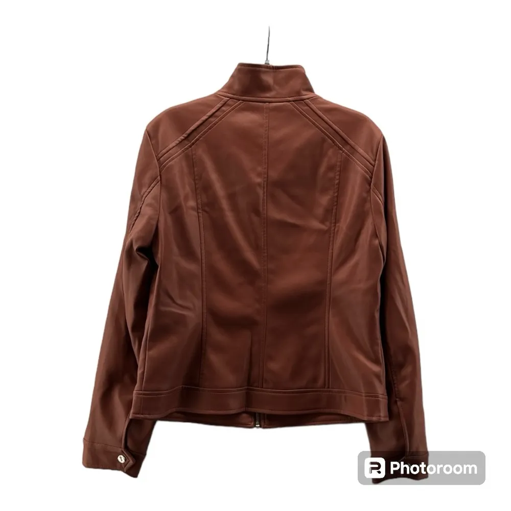 Vince Camuto faux leather jacket new with tags - Image 7