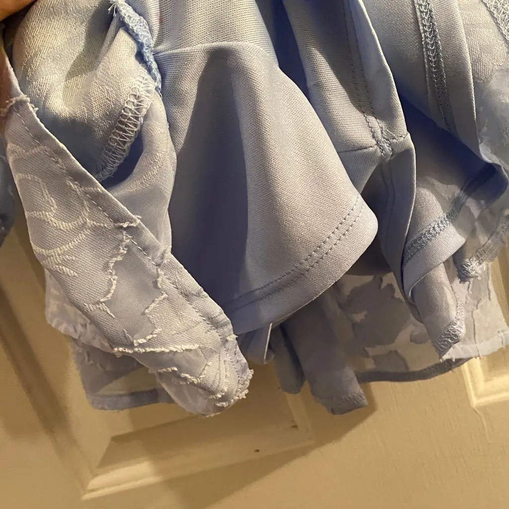 Rue21 Sky Blue Long Sleeve Romper Dress - Image 7