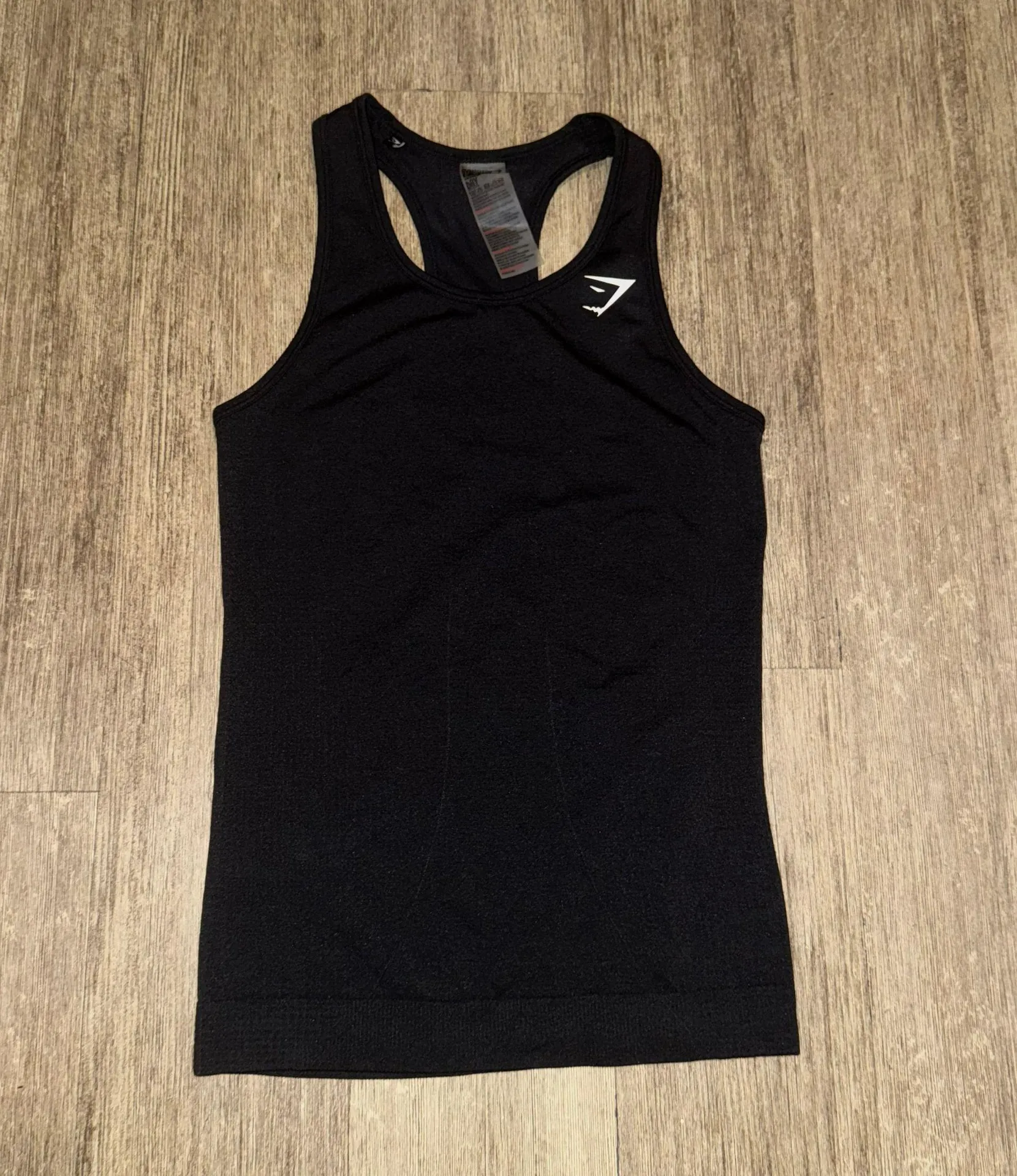 NWOT  Vital Seamless Black Tank - Medium - Image 2