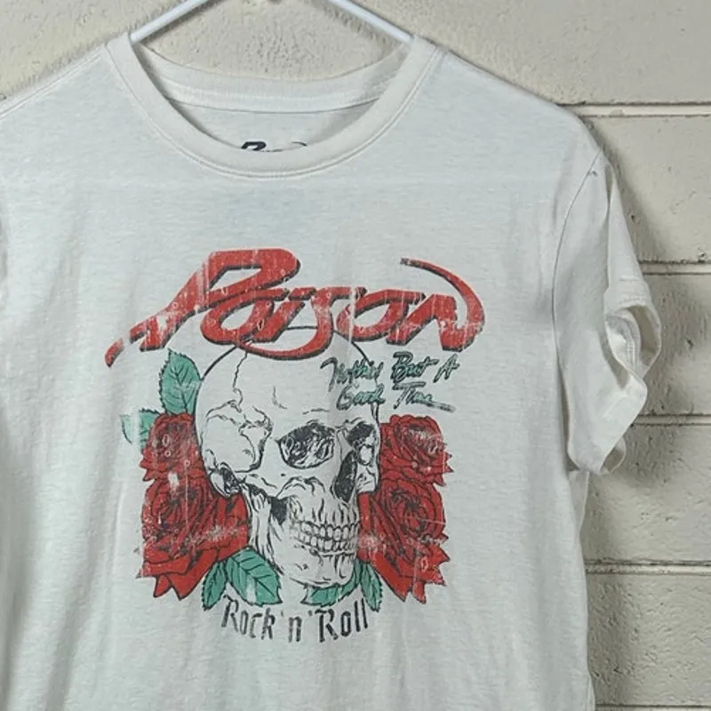 Poison White Band Tee size M Size M - Image 8