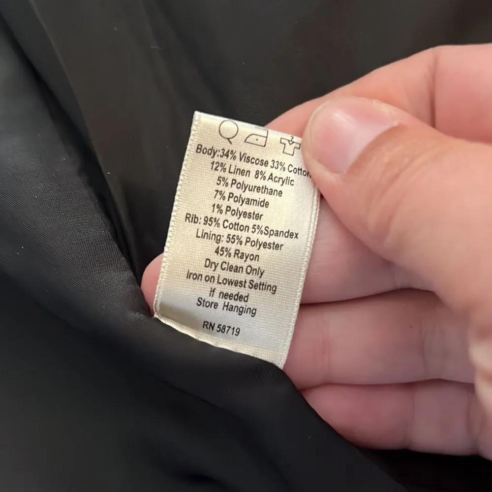 Truth and pride open front blazer small Black - Image 6