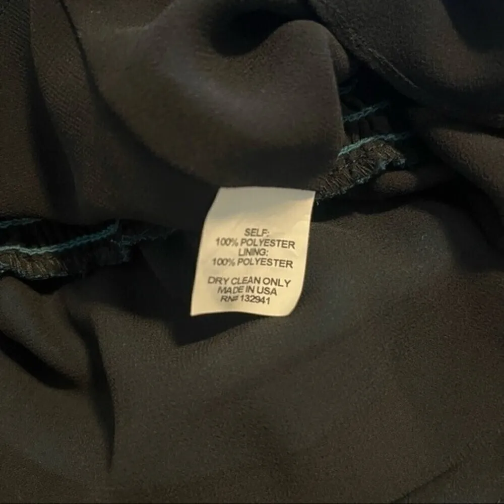 - Amanda Uprichard  Waist Ruffle Green Dress S - Image 8