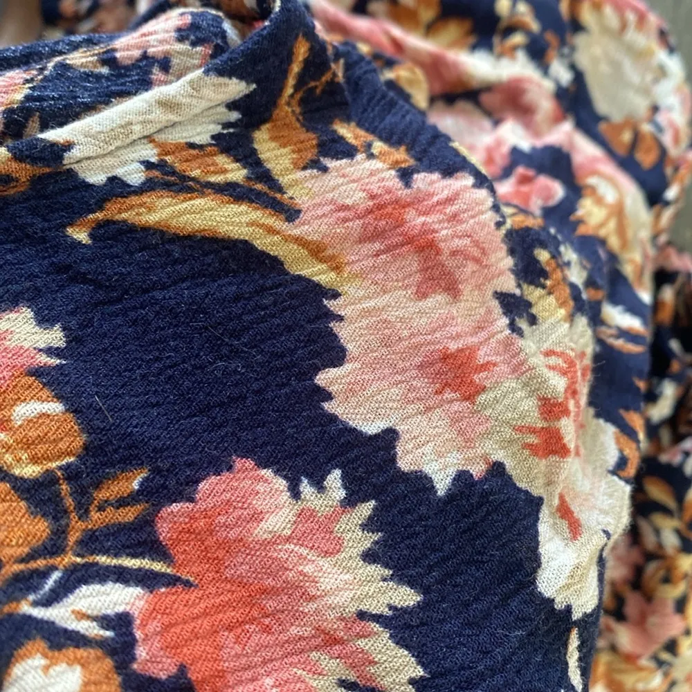 American Eagle Women’s mini dress floral tiered size small - Image 4