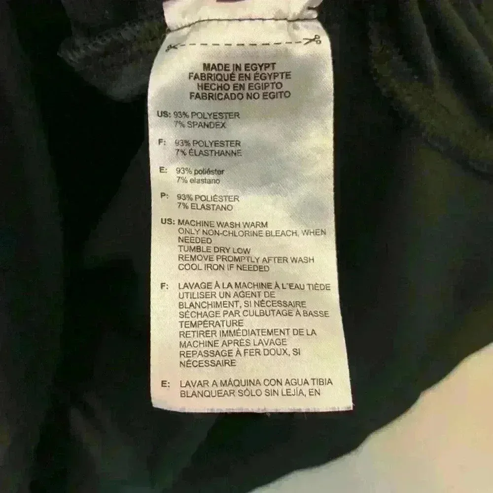 Black Adidas Golf sz L athletic athleisure activewear outdoor running tenniscore - Image 5