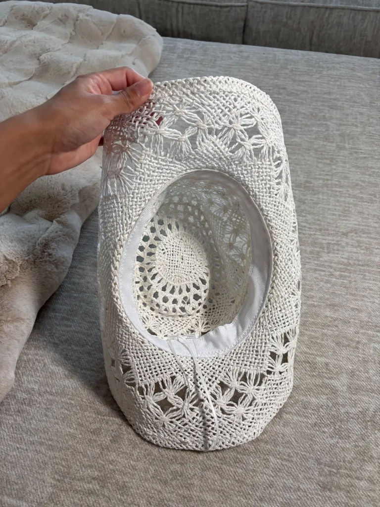 Bride Pearl Coastal Cowgirl Hat - Image 5