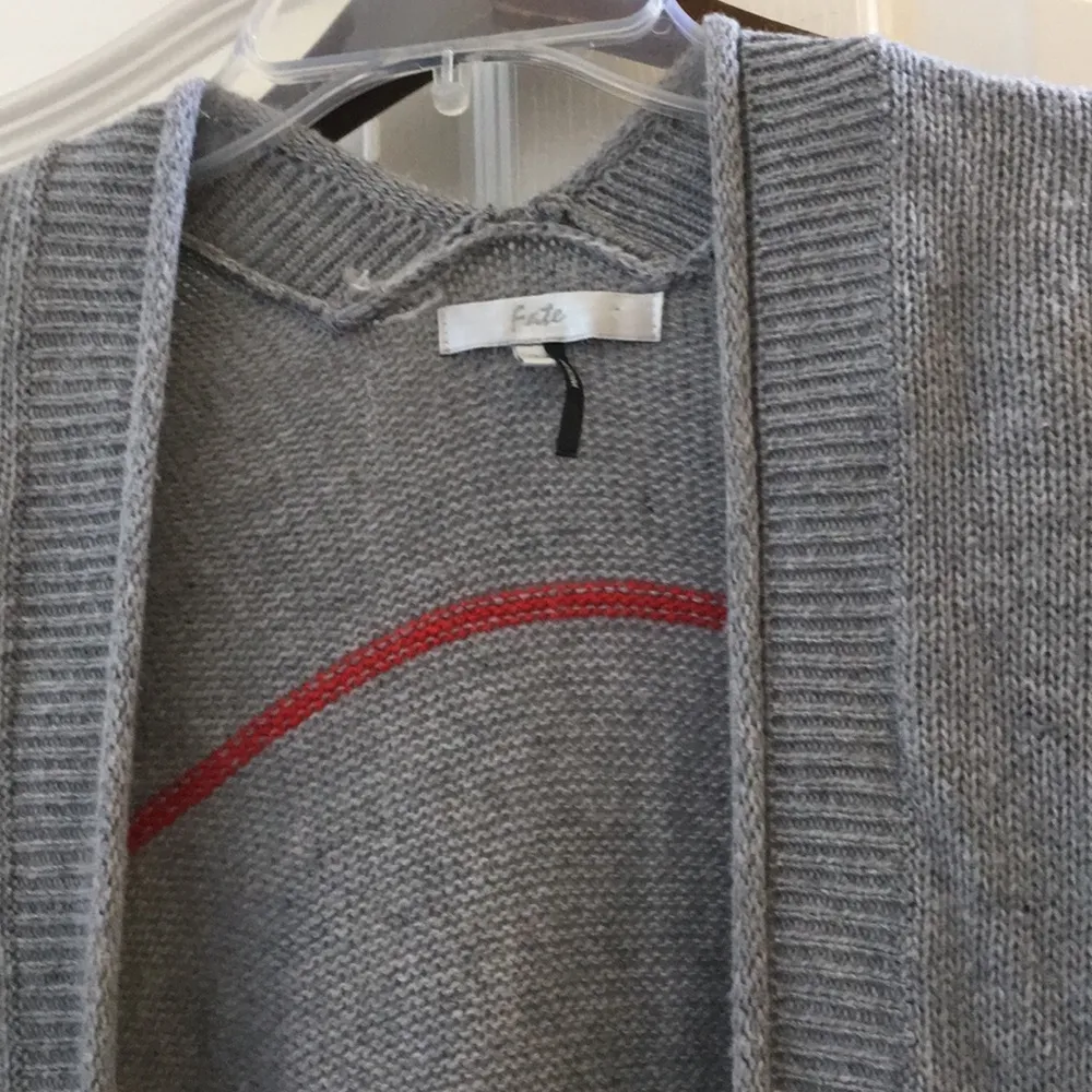 FINAL MARKDOWN Ladies fate open front cardigan small Gray - Image 3