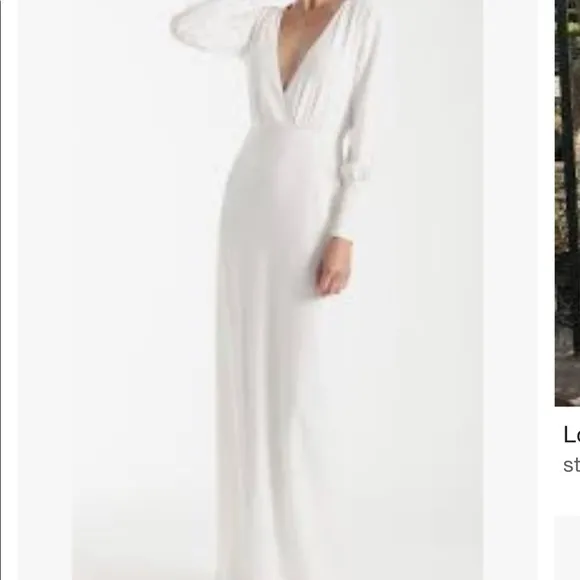 Joanna August Page Column Long Sleeve Gown 10 - Image 10