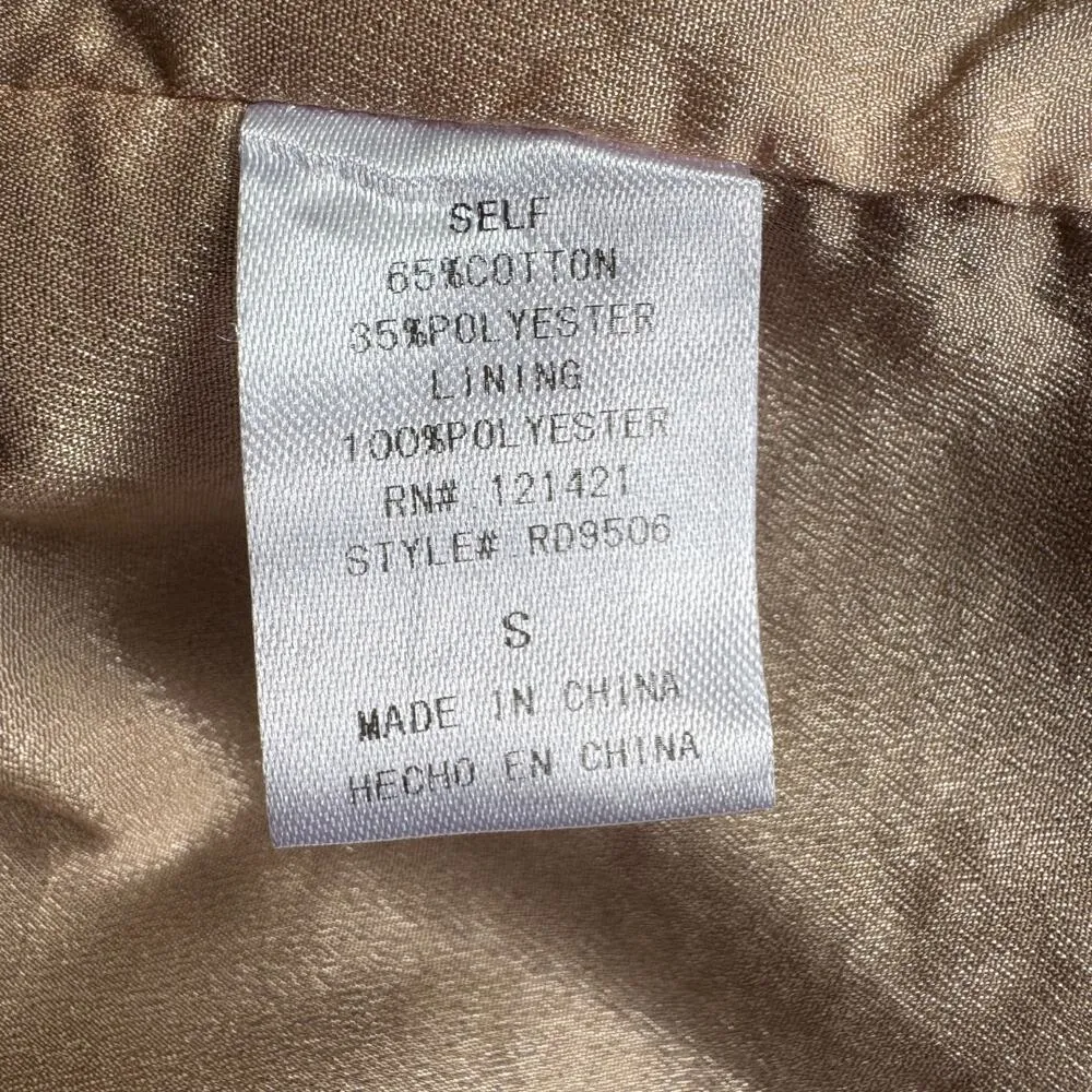 ELLISON Floral Black Lace V-Neck Sleeveless Cocktail Dress Nude Lining EUC Small - Image 8