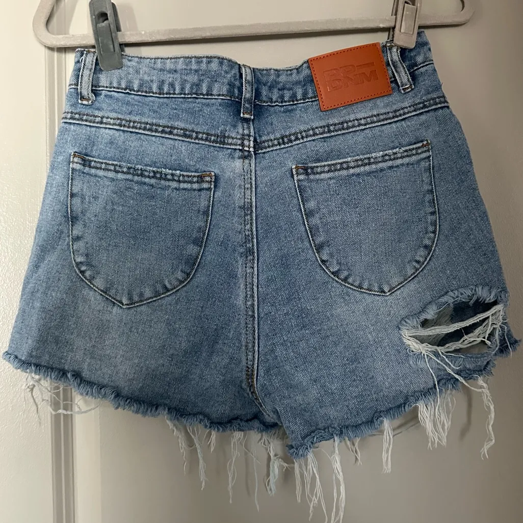 Princess Polly Distressed Jean Shorts - Image 6