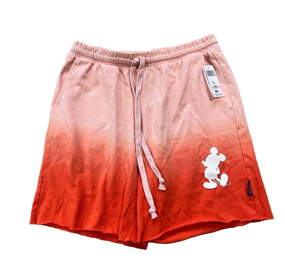 NWT Mickey Mouse Ombre Shorts for Women by Spirit Jersey – Coral - Image 8