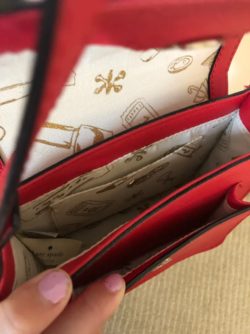 Kate Spade Red Purse - Image 3