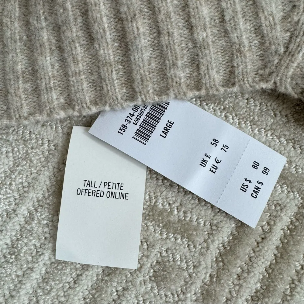 NWT abercrombie tan sweater dress Size L - Image 7