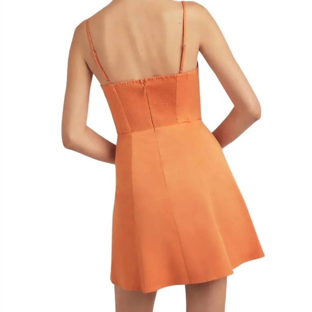 Favorite Daughter What’s Your Sign Dress Size 8 NWT Orange - Image 3