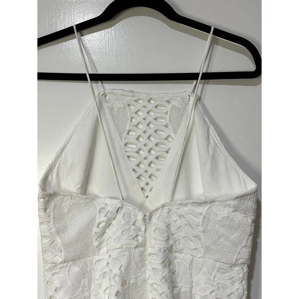 Endless Rose White Lace Midi Dress Size Large NWT Revolve Mermaid Fit - Image 7
