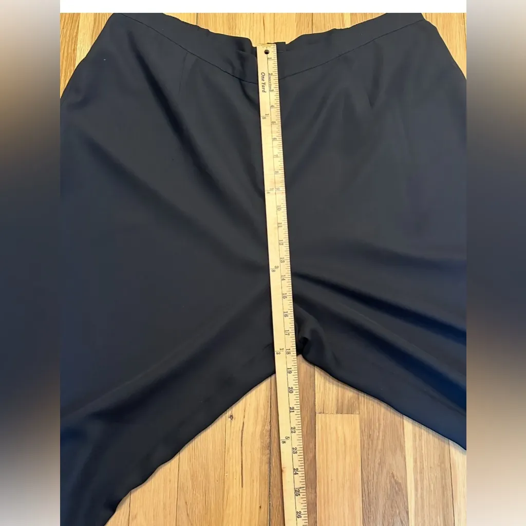 Roaman’s dressy Formal Wide leg pants Size 24 Black - Image 8