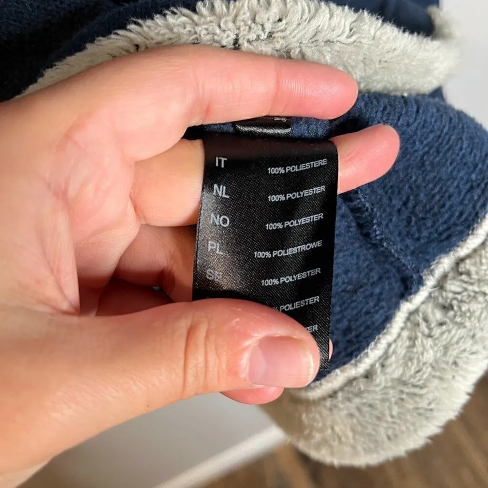 Kuhl navy blue knit quarter zip pullover sweatshirt - Image 4