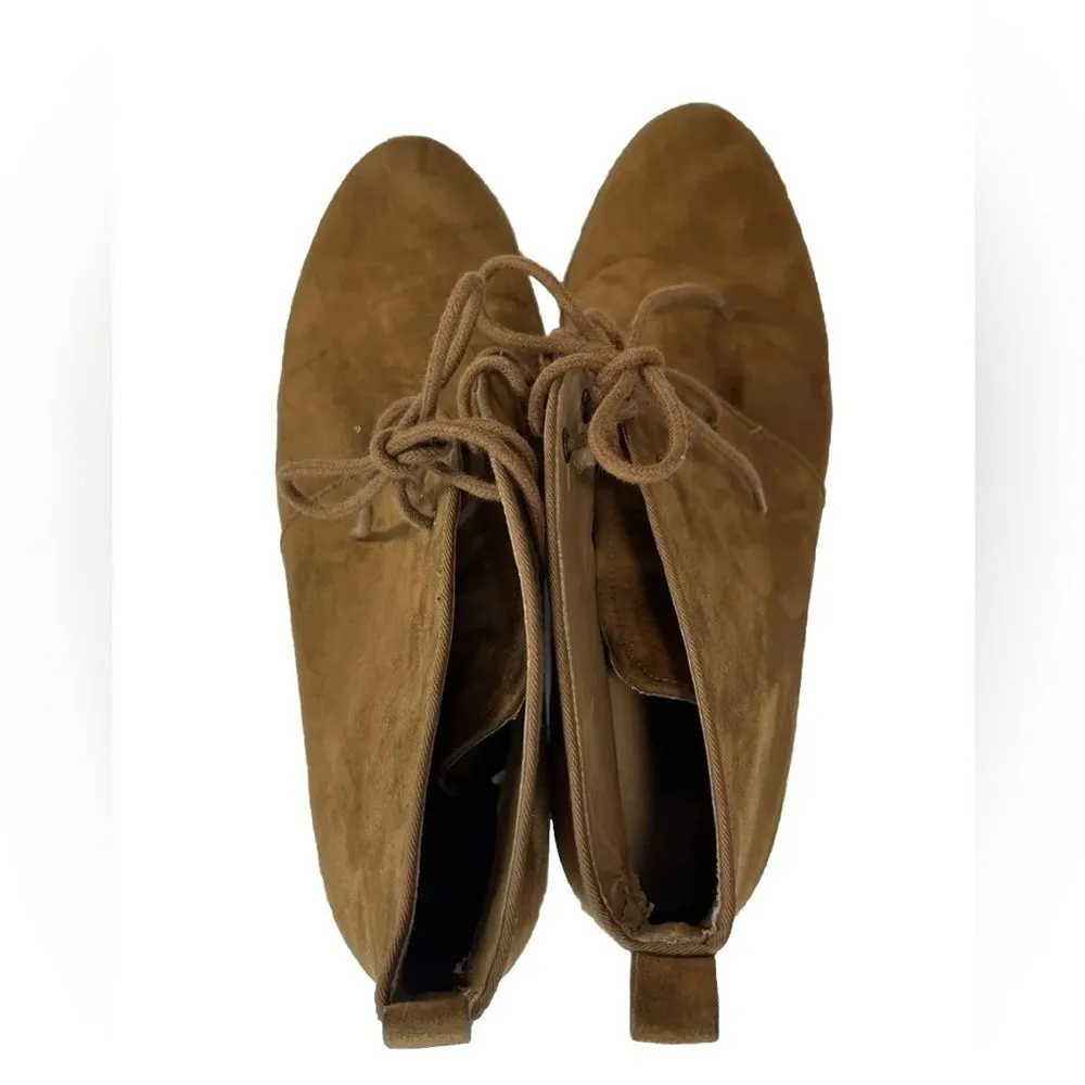 Franco Sarto Annabelle wedge ankle brown boots - Image 5