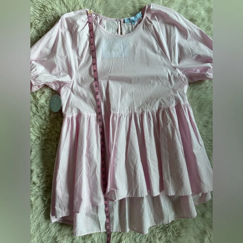 Hill House Francesca Top Blouse in Ballerina Pink NWT Size M - Image 8