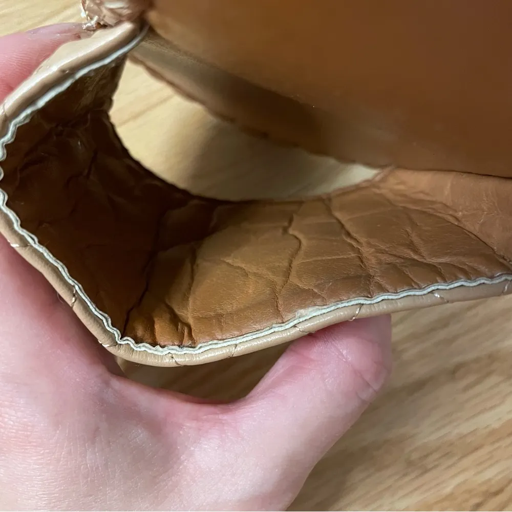 SHEIN Quilted Espadrille Slide Sandals, Tan, Size 6, EUC - Image 5