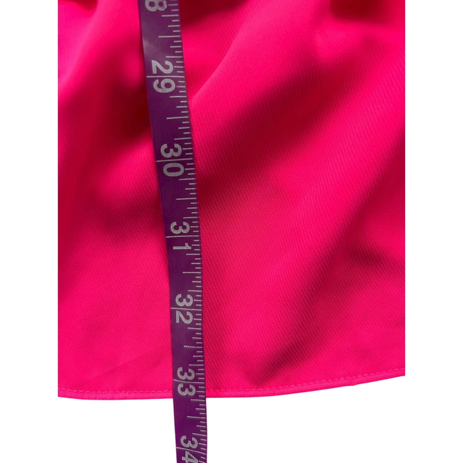 AMANDA UPRICHARD McKinley Hibiscus One Shoulder Mini Dress Pink Ruffle XS NWT - Image 9