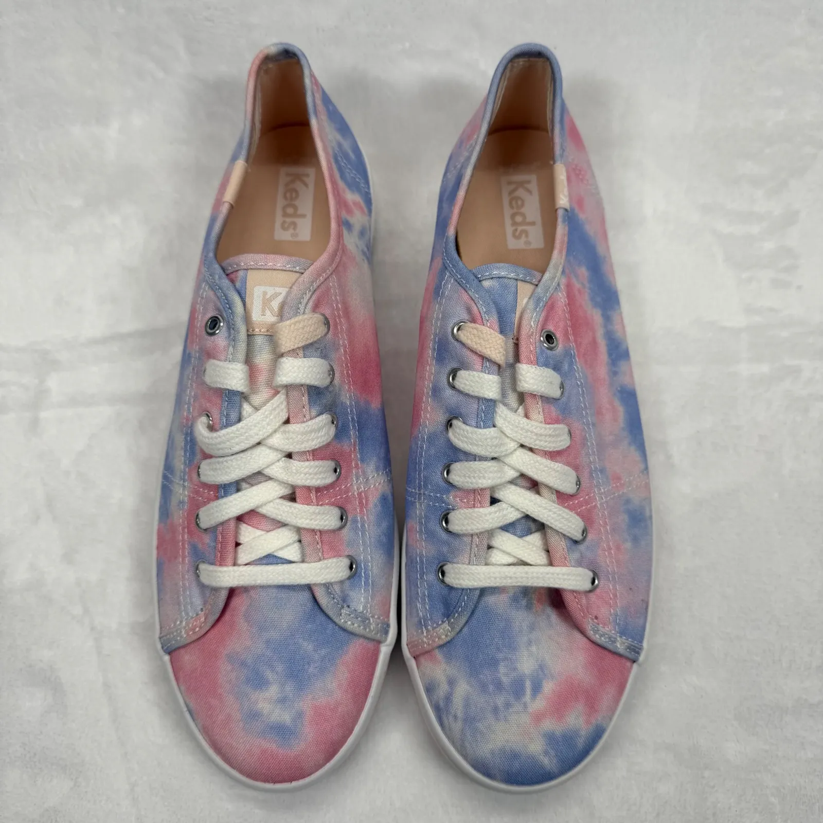 Keds Tie Dye Canvas Sneakers‎ Casual Shoes Women's Size 8.5 - Image 3